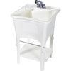 Zenith Deluxe Ergo 20 Gallon 24 In. W x 24 In. L Laundry Tub