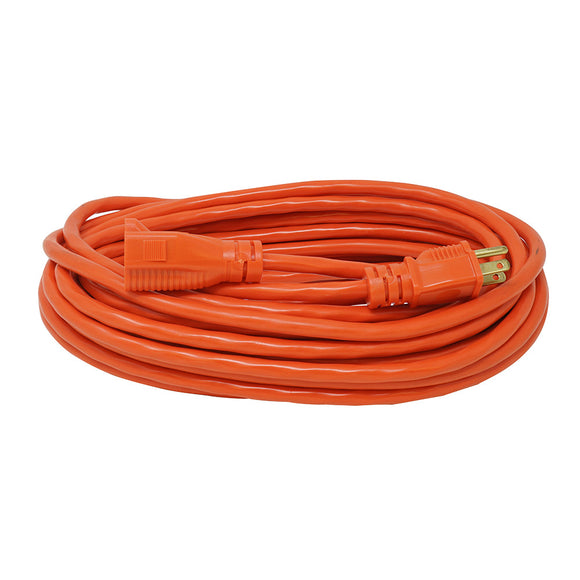 Woods® Standard Outdoor Extenion Cords (16/3 Gauge/Conductors, SJTW, 100', Orange)