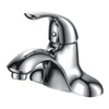 Compass Manufacturing 201-7693 Noble One Handle Bathroom Faucet (Polished Chrome Finish)