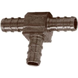 Insert Tee, Lead Free, .5-In. Brass Barb