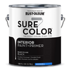 Rust-Oleum Sure Color Eggshell Interior Wall Paint 1 Gallon Black