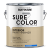 Rust-Oleum Sure Color Eggshell Interior Wall Paint 1 Gallon Soft Beige