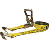 Erickson 2 In. x 27 Ft. 10,000 Lb. Ratchet Strap with Flat Bed Hook